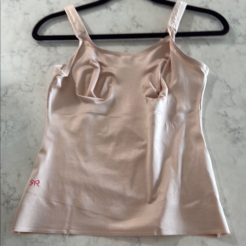 Ruby Ribbon Blush Camisole Top